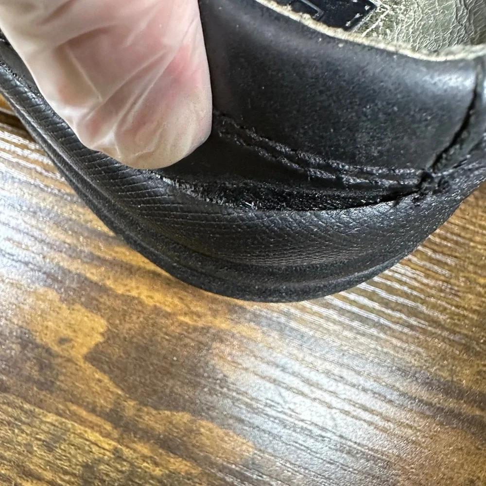 Dansko wil Mens Black Leather Clogs Size 46 12.5